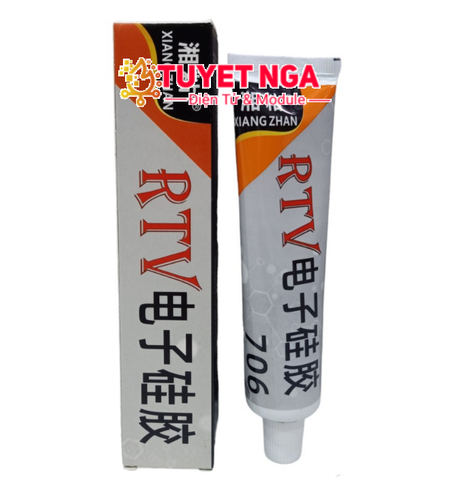 Keo Bảo Vệ Mạch 706 Silicone Đen