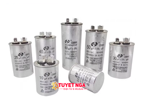 SENJU Tụ Đề Khởi Động Điều Hòa 40uF CBB65