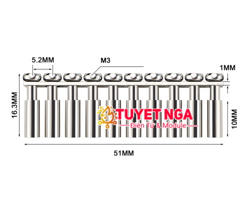 FBI10-5 Thanh Cầu Nối Terminal UK3N UKK3