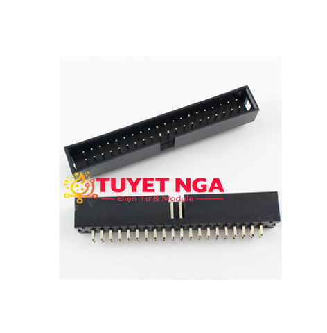 IDC Box Header 2x20 Pin Đầu Đực 40 Chân 2.54mm