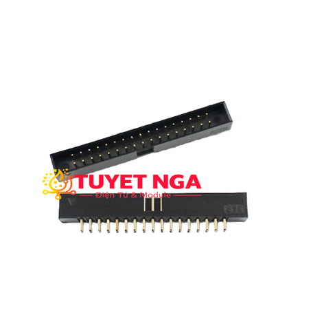 IDC Box Header 2x17 Pin Đầu Đực 34 Chân 2.54mm