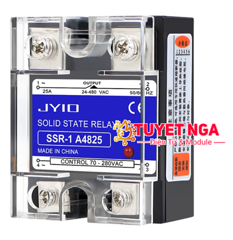 JYIO Relay Bán Dẫn SSR-25AA 25A