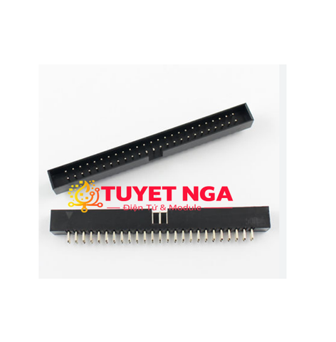 IDC Box Header 2x25 Pin Đầu Đực 50 Chân 2.54mm
