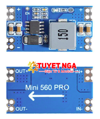 Mạch Giảm Áp Mini560 5A Output 3V Bản Pro