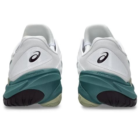 Giày Tennis Pickleball Asics Court FF 3 White/GreenF (1041A370-107)