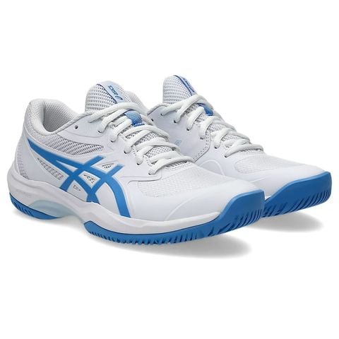 [Giày Nữ] Asics GEL GAME FF White/Blue (1042A281-100)