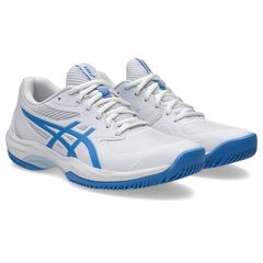[Giày Nữ] Asics GEL GAME FF White/Blue (1042A281-100)