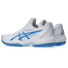 [Giày Nữ] Asics GEL GAME FF White/Blue (1042A281-100)