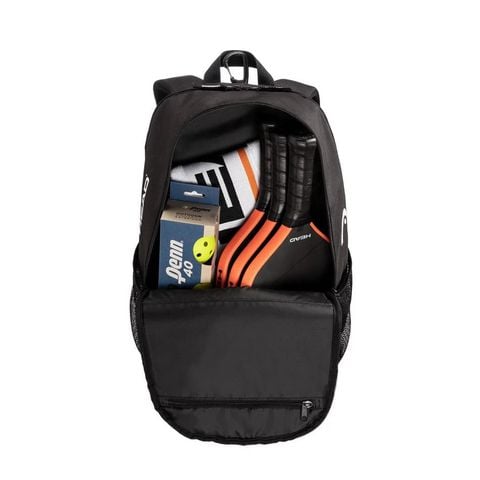 Balo HEAD Tour Pickleball Backpack 22L Black/White (261524)
