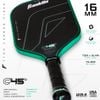 Vợt Pickleball Franklin C45° DYNASTY CARBON FIBER 16mm (59232)