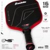 Vợt Pickleball Franklin C45° TEMPO CARBON FIBER 16mm (59237)