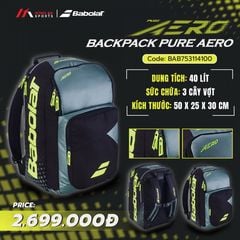 Balo Tennis Pickleball Babolat PURE AERO 2026 (753114)