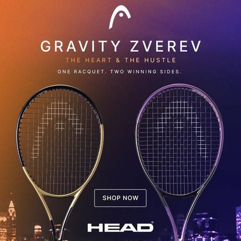 Vợt Tennis HEAD GRAVITY MP ZVEREV – LIMITED EDITION 295gram (239816)