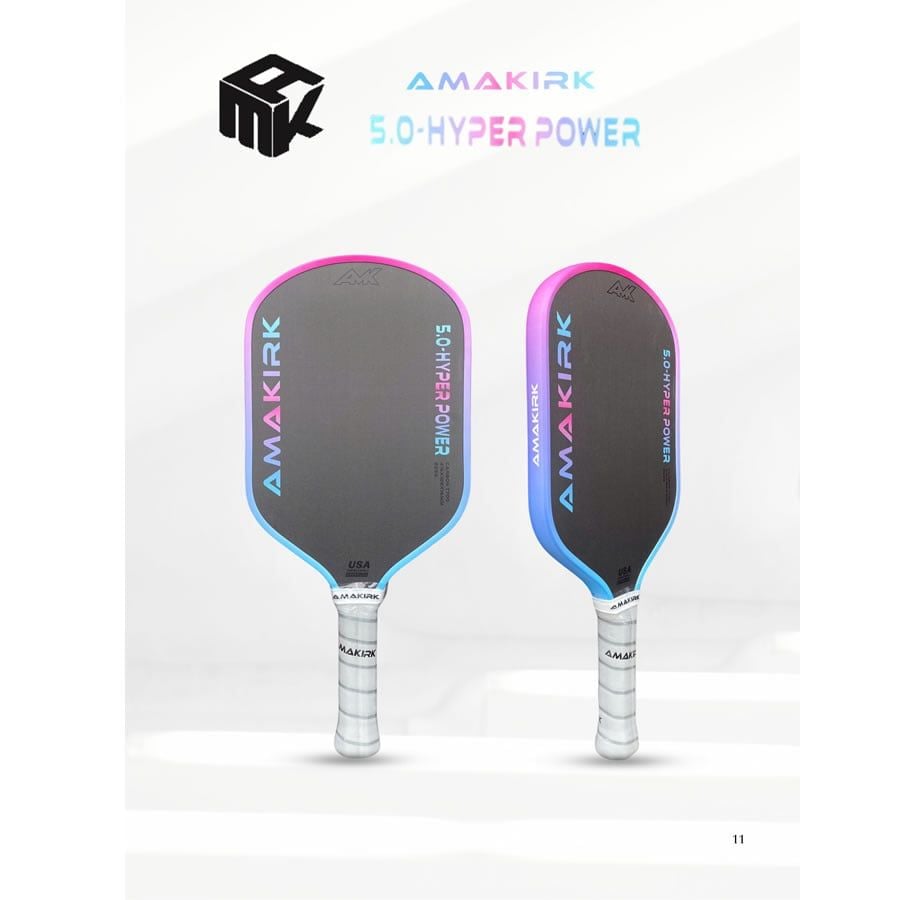 Vợt Pickleball AMAKIRK PRO 5.0 16mm HYPER POWER (AMK-Pro50HP3)