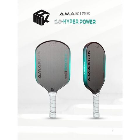 Vợt Pickleball AMAKIRK PRO 5.0 16mm HYPER POWER (AMK-Pro50HP4)
