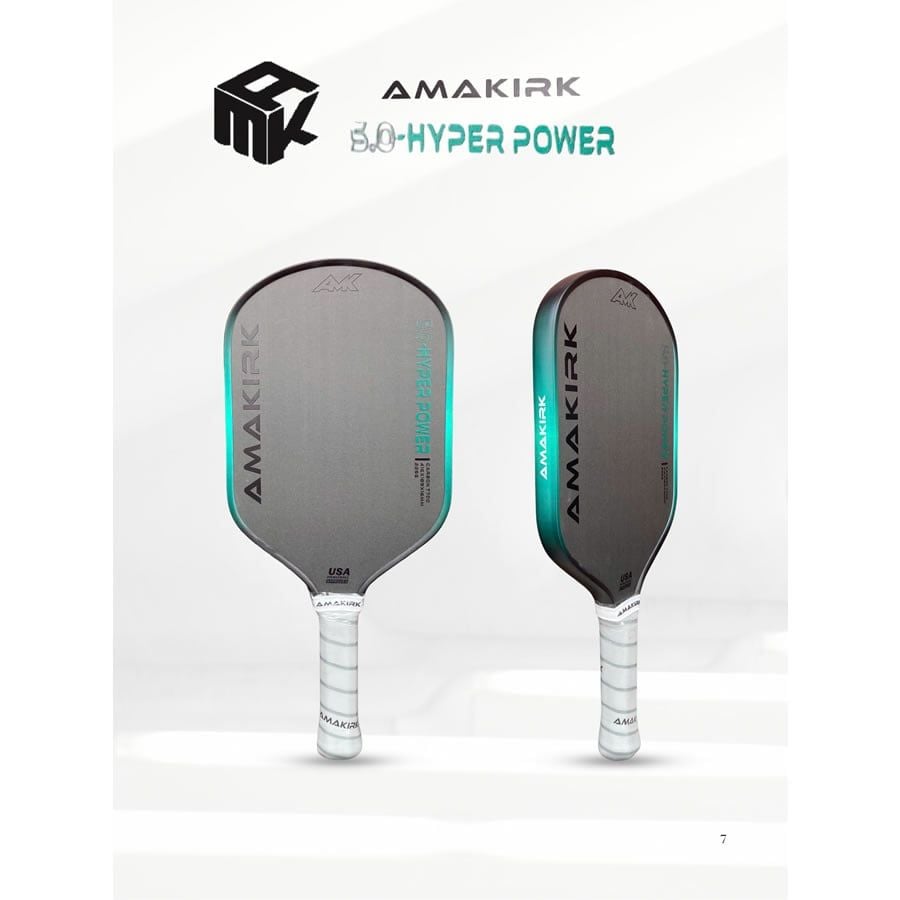 Vợt Pickleball AMAKIRK PRO 5.0 16mm HYPER POWER (AMK-Pro50HP4)