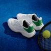 Giày Tennis Pickleball Adidas BARRICADE 13 LEATHER White/Green (JP7237)
