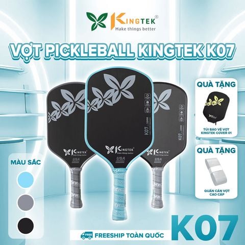 Vợt Pickleball KINGTEK K07 High Performance 16mm (K0716)