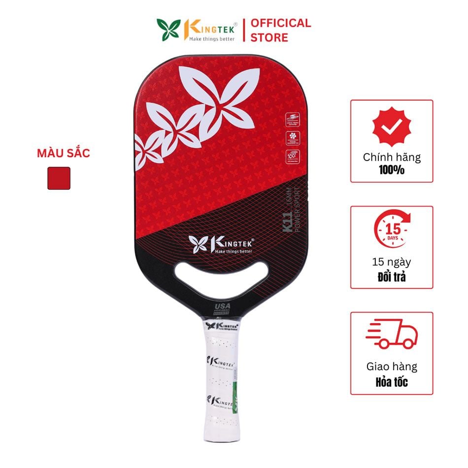Vợt Pickleball KINGTEK K11 Power Sport 16mm (K1116)