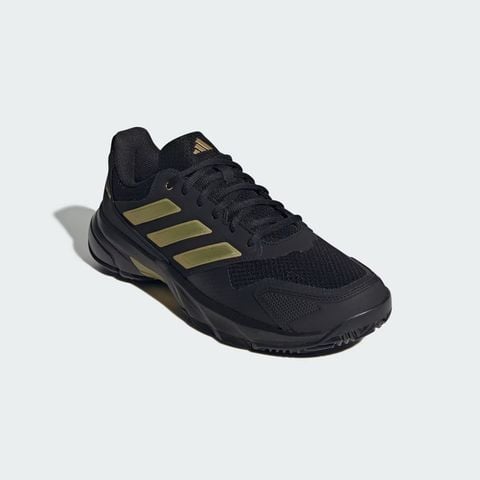 Giày Tennis Pickleball Adidas COURTJAM CONTROL 3 Black Core (KI0798)