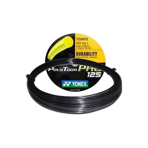 Dây căng vợt YONEX PolyTour PRO Graphite 125 (PTP125Z2Z-GRAPHI)