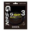 Dây căng 1 vợt tennis Gosen G-SPIN3 17/1.23 (TSGS312BK)