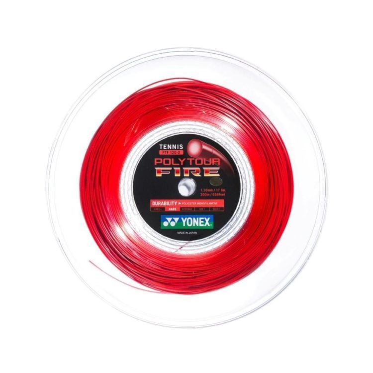 Dây căng vợt YONEX Polytour Fire 1.20mm (PTGF1202Z-RD)