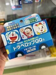 Kẹo ngậm chống say xe asada doremon từ 5 tuổi vị táo