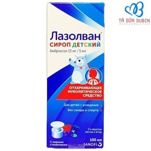 Siro ho Nga đẩy đờm Lazolvan 100m - 0th+