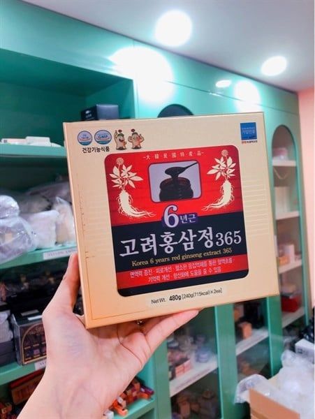 Cao hồng sâm 365 Hàn quốc - 2 lọ
