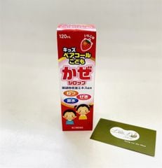 Siro cảm sốt ho Kids Fukuchi vị dâu dâu 120ml (3Th+)