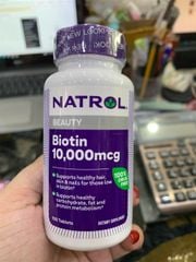 Viên uống mọc tóc Biotin 10,0000mcg - 100 viên