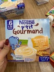 Váng sữa Nestle bọt báng lúa mì 6m+