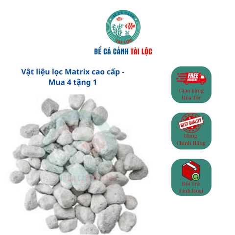 Bông lọc 8 lớp lọc sạch cặn bẩn bể cá 11 x 25cm