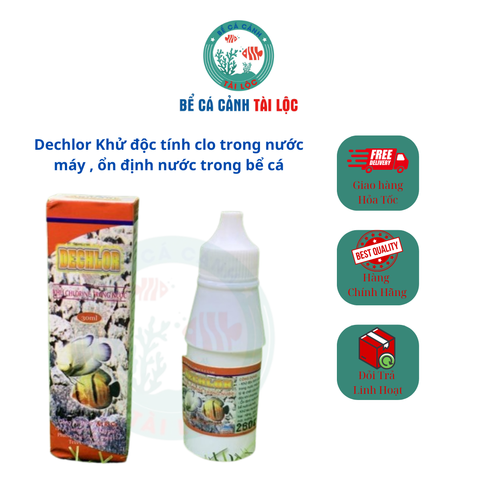 Dechlor Khử độc tính clo trong nước máy