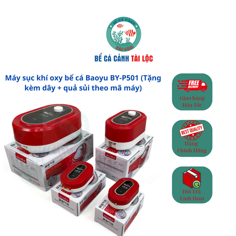 Máy sục khí oxy bể cá Baoyu BY-P501