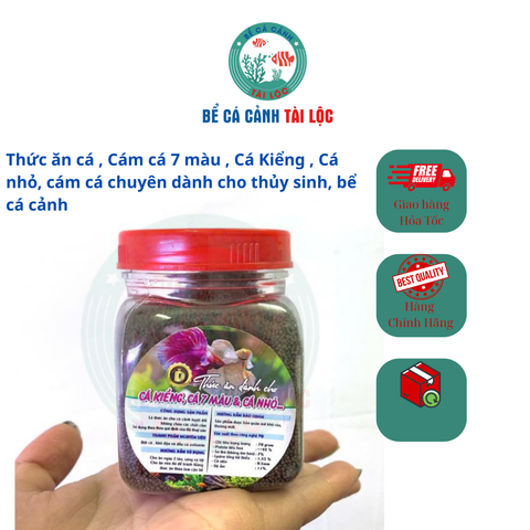Thức ăn cá , Cám cá 7 màu