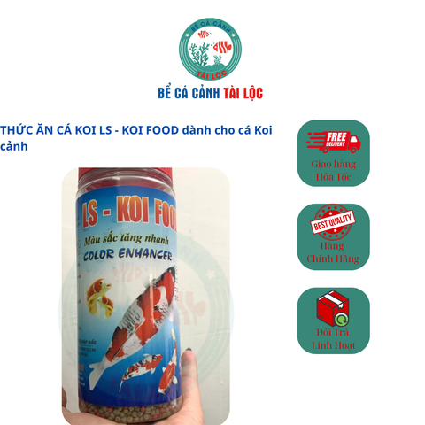 THỨC ĂN CÁ KOI LS - KOI FOOD  cho cá Koi