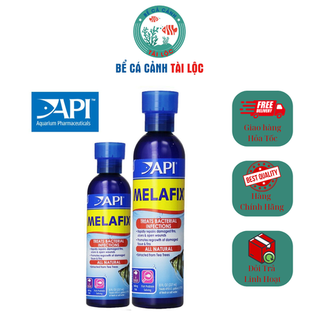 API MELAFIX - Dung Dịch Kháng Khuẩn Cao Cấp  237ml cho cá cảnh