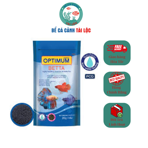 Thức ăn / Cám cá Thái Lan - Optimum dành cho cá chọi 20g