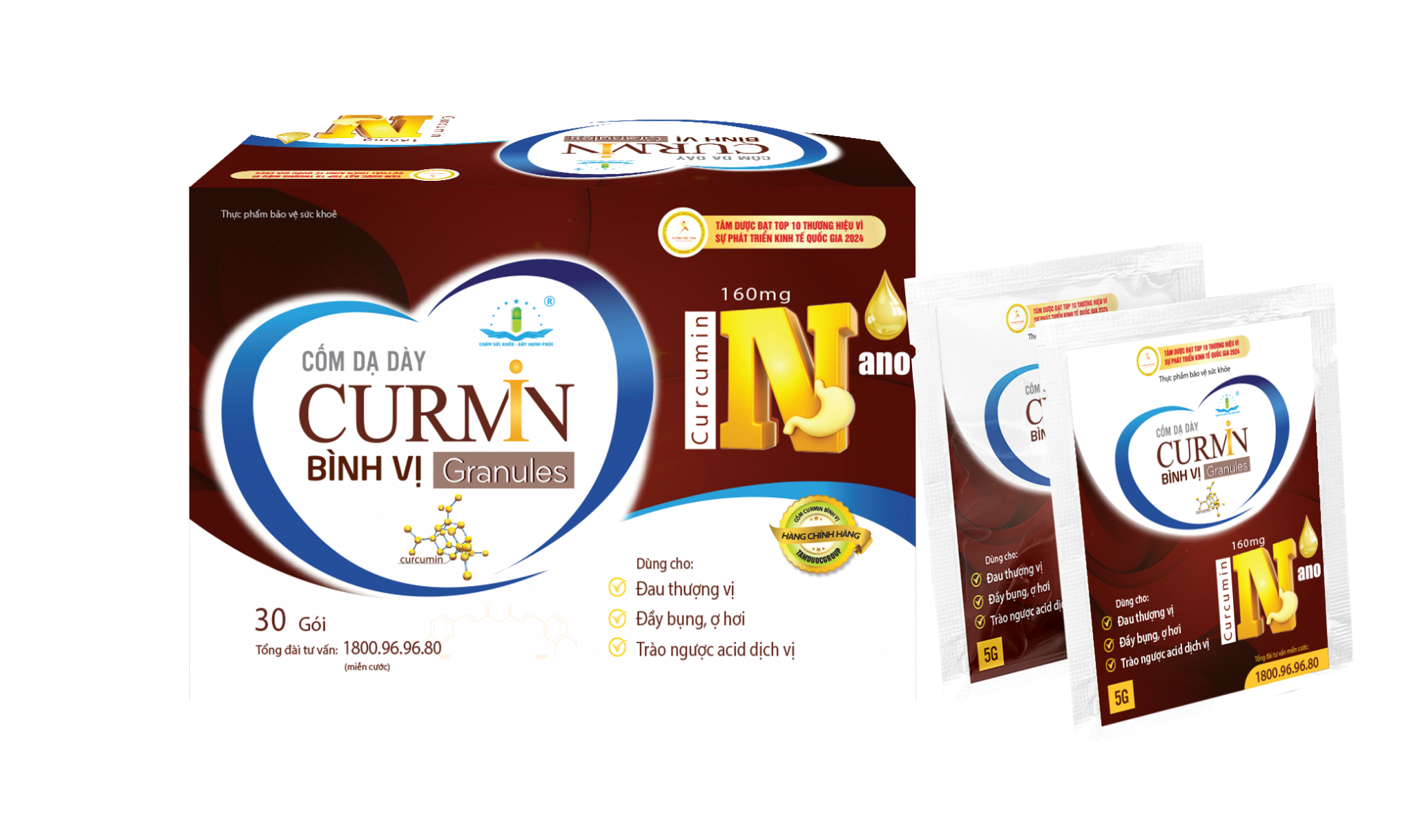  Cốm Dạ Dày Curmin Bình Vị Granules- CỐM DẠ DÀY CHỮ N 