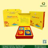 Bánh Trung Thu Yến Sào Khánh Hòa 2025 Combo Hộp 4 Bánh H4/120 4C