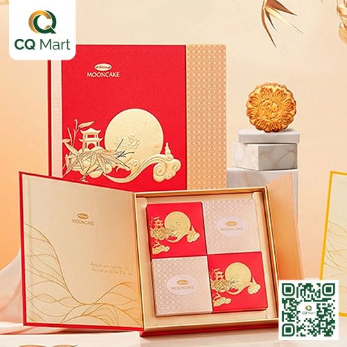 Bánh Trung Thu Bibica 2026 Như Ý Đoàn Viên Đỏ