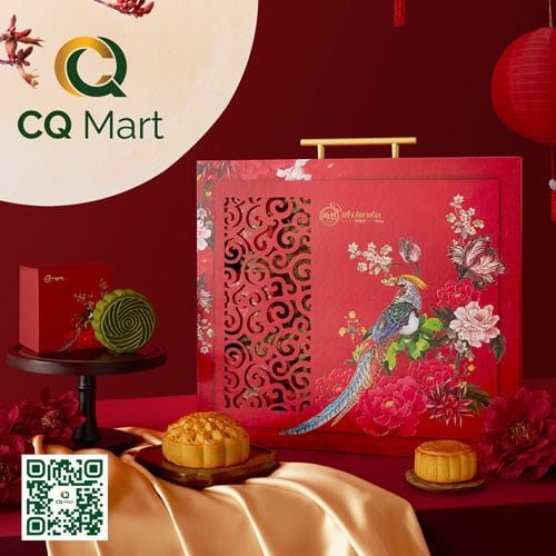 Bánh Trung Thu Hỷ Lâm Môn Hộp Phúc Tinh Giá Đáo