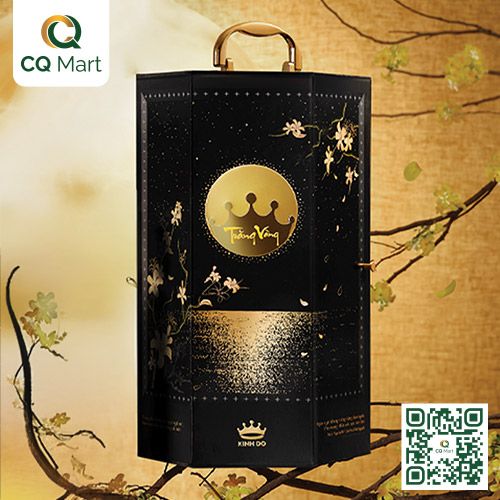 Bánh trung thu Kinh Đô Quế Hoa Vọng Nguyệt - Hộp 4 bánh