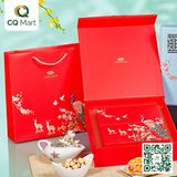 Bánh Trung Thu Bibica - Hộp Bách Nguyệt Đỏ