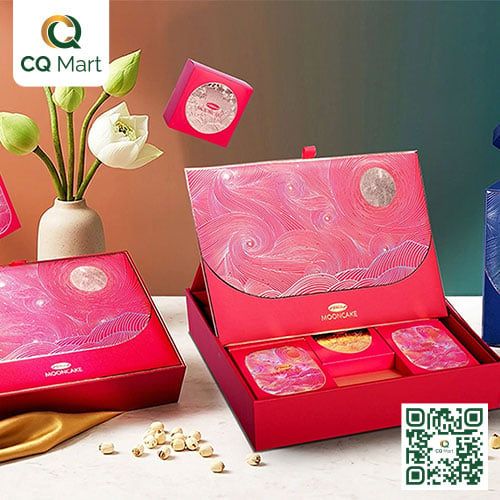 Bánh Trung Thu Bibica - Hộp Nhật Nguyệt (Đỏ)