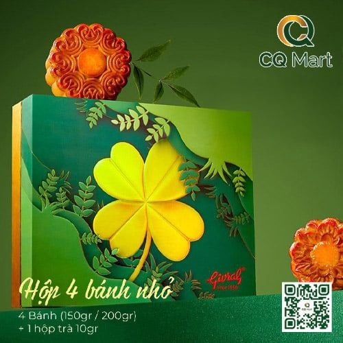 Combo Sắc Màu - Bánh Trung thu Givral 2025 (4 Bánh)