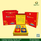 Bánh Trung Thu Yến Sào Khánh Hòa 2025 Combo Hộp 4 Bánh H4/200 2C2M