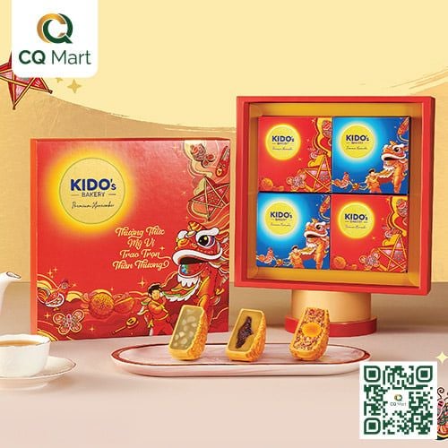 Bánh trung thu Kido - Hộp Mỹ Vị An Khang